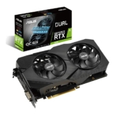 ASUS Dual Nvidia GeForce RTX 2060 6GB EVO OC Edition Gaming Grafikkarte (GDDR6 Speicher, PCIe 3.0, 1x HDMI 2.0b, 1x DVI, 1x DisplayPort 1.4, DUAL-RTX2060-O6G-EVO) - 1