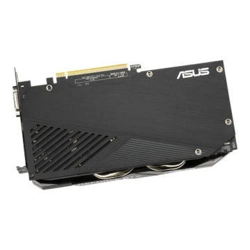 ASUS Dual Nvidia GeForce RTX 2060 6GB EVO OC Edition Gaming Grafikkarte (GDDR6 Speicher, PCIe 3.0, 1x HDMI 2.0b, 1x DVI, 1x DisplayPort 1.4, DUAL-RTX2060-O6G-EVO) - 6