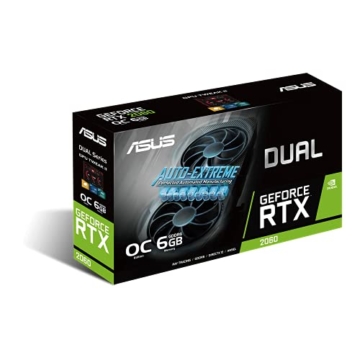 ASUS Dual Nvidia GeForce RTX 2060 6GB EVO OC Edition Gaming Grafikkarte (GDDR6 Speicher, PCIe 3.0, 1x HDMI 2.0b, 1x DVI, 1x DisplayPort 1.4, DUAL-RTX2060-O6G-EVO) - 9