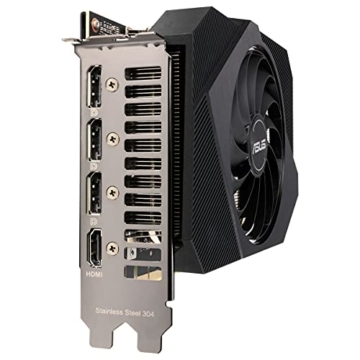 ASUS Phoenix GeForce RTX 3060 12G V2 Gaming Grafikkarte (LHR (Lite Hash Rate), Nvidia RTX3060, 12GB GDDR6 Speicher, PCIe 4.0, HDMI 2.1, DisplayPort 1.4a, PH-RTX3060-12G-V2), 90YV0GB4-M0NA10 - 12