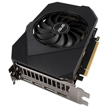 ASUS Phoenix GeForce RTX 3060 12G V2 Gaming Grafikkarte (LHR (Lite Hash Rate), Nvidia RTX3060, 12GB GDDR6 Speicher, PCIe 4.0, HDMI 2.1, DisplayPort 1.4a, PH-RTX3060-12G-V2), 90YV0GB4-M0NA10 - 14