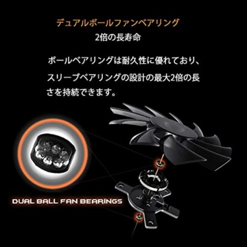 ASUS Phoenix Nvidia GeForce GTX 1650 4GB Power OC Edition Gaming Grafikkarte (GDDR6 Speicher, PCIe 3.0, 1x HDMI 2.0b, 1x DVI, 1x DisplayPort 1.4, PH-GTX1650-O4GD6-P) - 5