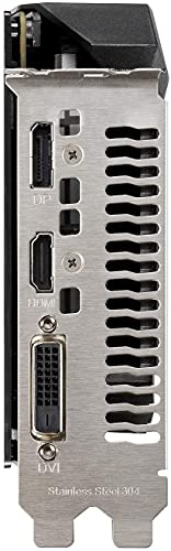 ASUS TUF Nvidia GeForce GTX 1650 4GB Power OC Edition Gaming Grafikkarte (GDDR6 Speicher, PCIe 3.0, 1x HDMI 2.0b, 1x DVI, 1x DisplayPort 1.4, TUF-GTX1650-O4GD6-P-GAMING) - 2