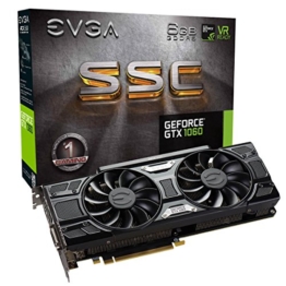 EVGA GeForce GTX 1060 6GB SSC GAMING ACX 3.0, 6GB GDDR5, LED, DX12 OSD Support (PXOC) Grafikkarte 06G-P4-6267-KR - 1