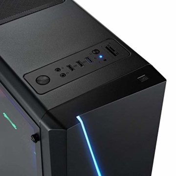 Gaming PC Intel i3 10105F 4X 4.40 GHz Turbo, AMD Radeon RX 6600 XT 8GB, 32 GB DDR4, 480GB SSD + 1000 GB HDD, Windows 10 Home 64bit - 2