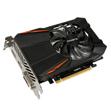 Gigabyte GeForce GTX 1050 Ti GV-N105TD5-4GD 4GB Grafikkarte schwarz - 1