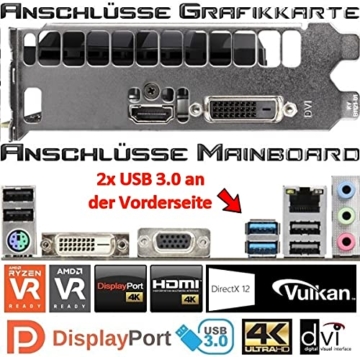i7 Gaming PC SSD Computer Intel Core i7 4770, 8 Threads, 3.90 GHz - mit 3 Jahren Garantie! | 16GB | 512GB SSD | Geforce GT 1030 GDDR5 | WLAN | DVD±RW | USB 3.0 | Win10 64-Bit | MS Office | #6762 - 3