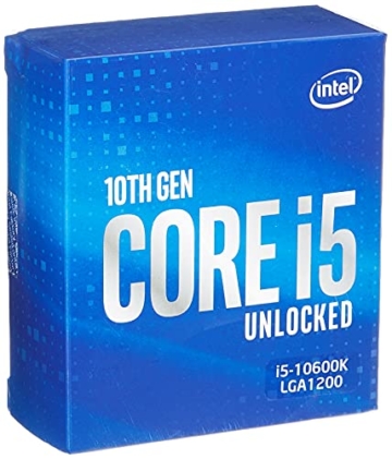 Intel Core i5-10600K (Basistakt: 4,10GHz; Sockel: LGA1200; 125Watt) Box - 1