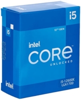 Intel Core i5-12600K 12. Generation Desktop Prozessor (Basistakt: 3.7GHz Tuboboost: 4.9GHz, 6 Kerne, LGA1700, RAM DDR4 und DDR5 bis zu 128GB) BX8071512600K - 1