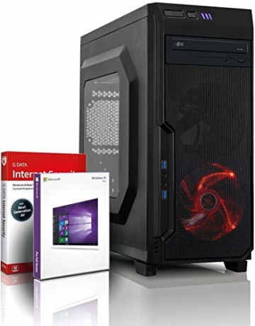 Intel Core i7 Monster Gamer mit 3 Jahren Garantie! | Intel i7 3770S, 8 Threads, 3.9 GHz | 16GB | 512GB SSD | Geforce GTX 1650 4 GB DDR5 | USB 3.0 | DVD±RW | WLAN | Win10 | MS Office | #6383 - 1