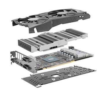 KFA2 Nvidia GeForce GTX 1060 EX OC 6GB, 60NRH7DVM6EK, schwarz - 3