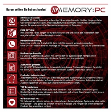 Memory PC High End Gaming Intel i7-10700K 8X 3.8GHz, H410, 16 GB DDR4 RAM, 480 GB SSD + 2000 GB HDD, NVIDIA RTX 3060 12GB - 6