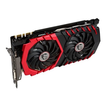 MSI Gaming GeForce GTX 1070 Ti 8 GB GDRR5 256-bit HDCP Unterstützung DirectX 12 SLI Twin Frozr Heat Pipes Dual TORX 2.0 Fan VR Ready Grafikkarte (GTX 1070 TI Gaming 8G) - 3