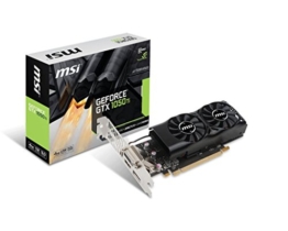 MSI GeForce GTX 1050 TI 4GT LP 4GB Nvidia GDDR5 1x HDMI, 1x DP, 1x DL-DVI-D, 2 Slot Low Proflie, Afterburner OC, Nvidia G-Sync, Grafikkarte - 1