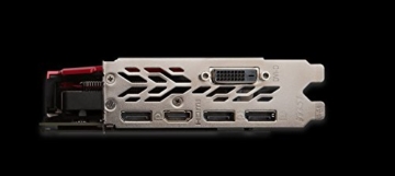 MSI NVIDIA GTX 1060 Gaming X 6G Grafikkarte (HDMI, DP, DL-DVI-D, 2 Slot Afterburner OC, VR Ready, 4K-optimiert) - 3