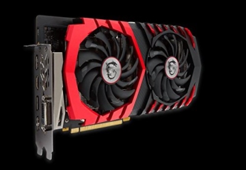 MSI NVIDIA GTX 1060 Gaming X 6G Grafikkarte (HDMI, DP, DL-DVI-D, 2 Slot Afterburner OC, VR Ready, 4K-optimiert) - 5