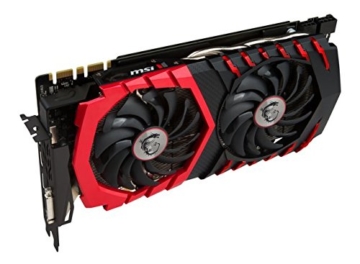 MSI NVIDIA GTX 1070 Gaming X 8G Grafikkarte (HDMI, DP, DL-DVI-D, 2 Slot Afterburner OC, VR Ready, 4K-optimiert) - 7