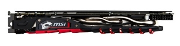 MSI NVIDIA GTX 1070 Gaming X 8G Grafikkarte (HDMI, DP, DL-DVI-D, 2 Slot Afterburner OC, VR Ready, 4K-optimiert) - 9