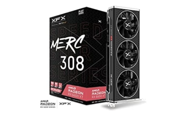 XFX Speedster MERC308 Radeon RX 6600 XT Black Gaming Grafikkarte