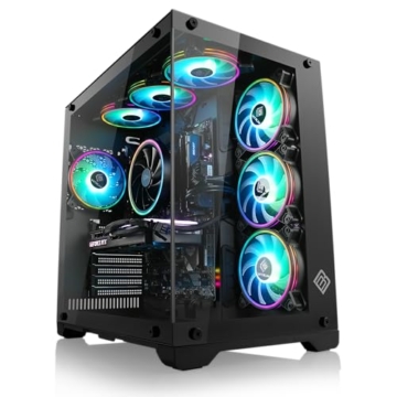 Gaming PC mit Windows 11 Home | AMD Ryzen 7 5700X 8x3.4GHz | GeForce RTX 4070 | 1000GB M.2 NVMe | 32GB DDR4 RAM | Computer für Zocker, Gamer Desktop Rechner zum Spielen | A10110