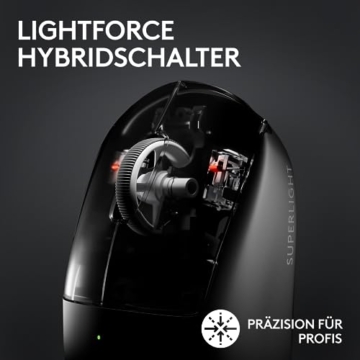 Logitech G PRO X SUPERLIGHT 2 LIGHTSPEED Kabellose Gaming-Maus