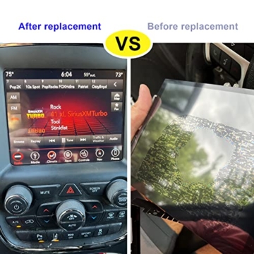 LKYHHY 17-22 Ersatz 8.4 Uconnect 4C UAQ LCD-Monitor Touchscreen Radio Navigation Neu OE Ersatz passend für Dodge RAM Jeep Chrysler 2017 LA084X01(SL)(02) - 2